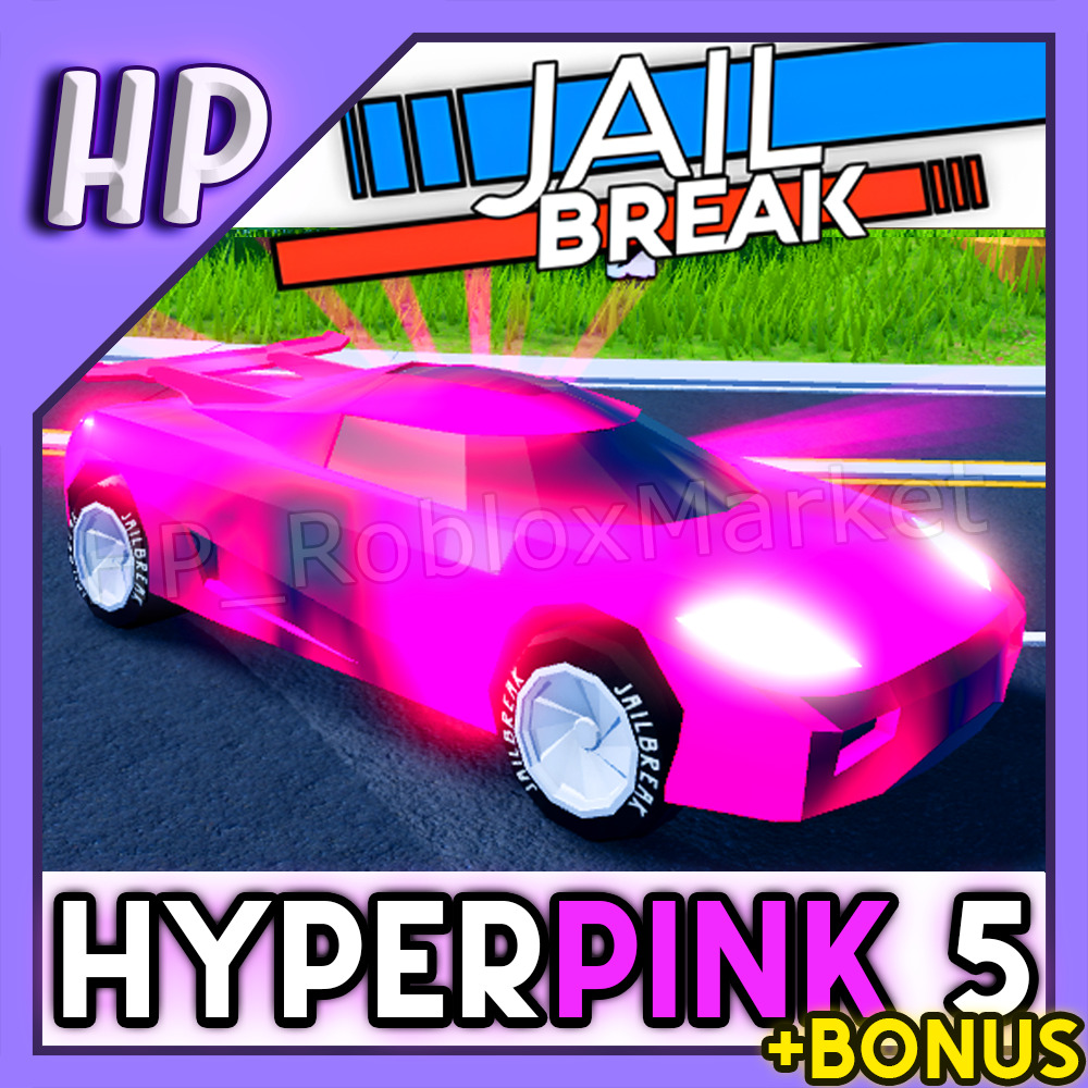 ANY HYPERCHROME Level 5 💎CLEAN + FAST + BONUS⚡ Roblox Jailbreak  car/color/rims