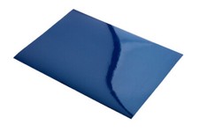 (47,94 €/m²) 3M 2080-G217 DEEP BLUE METALLIC Glänzend DIN A4 Muster Autofolie