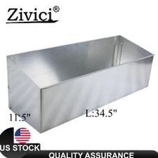 Aluminum Fuel Jug Rack Holder Shelf 34.5" Fits 3 Five Gallon Jugs Trailer Garage