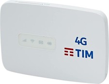 Modem portatile Wi-Fi 4G saponetta Tim MW40V funziona con tutti gli operatori.