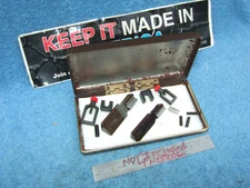 SUPER WEE V BLOCKS&CLAMPS FAITH TOOL Co. FLEXOBAR  TOOLMAKER MACHINIST USED SET