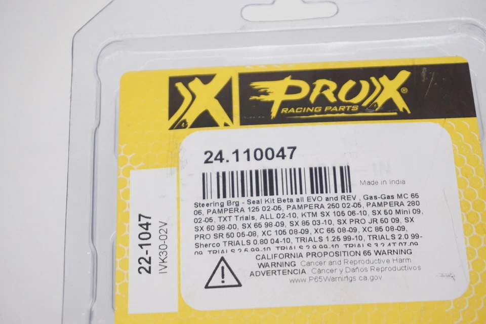 KTM 50 65 85 Pro X 转向杆轴承套件 24.110047 Husqvarna GasGas M31 — 第 3/3 张图片