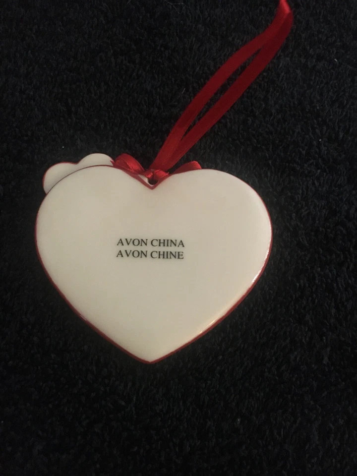 Hermoso adorno hecho de China para Avon. El niño más pequeño favorito de mamá nuevo con etiquetas Foto 4 de 4