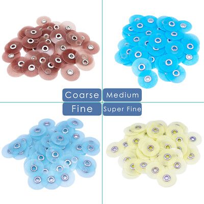 Dental Sof-Lex contouring polishing 2382 Pop-On discs 1/2'' 12.7mm or Mandrel SS