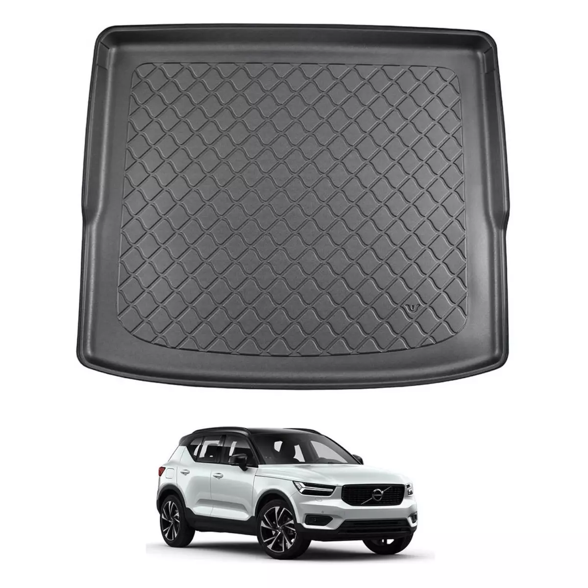 NOMAD Boot Liner for Volvo XC40 2018 Premium Tailored Fit Floor