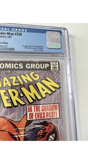 The Amazing Spider-Man #238 CGC blue 3.0 1st App HOBGOBLIN w/ TATOOZ key 🔥 nice - Picture 4 of 11