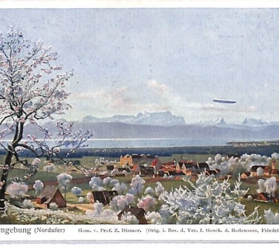 GERMANY Postcard Maritime *SCHIFFPOST* SHIP MAIL Bodensee Deisenhofen 1929 PX89 - Image 3 of 4