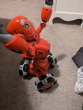 Wowee Tribot Talking Companion Big Robot Red Interactive Bot Fun and cool toy.