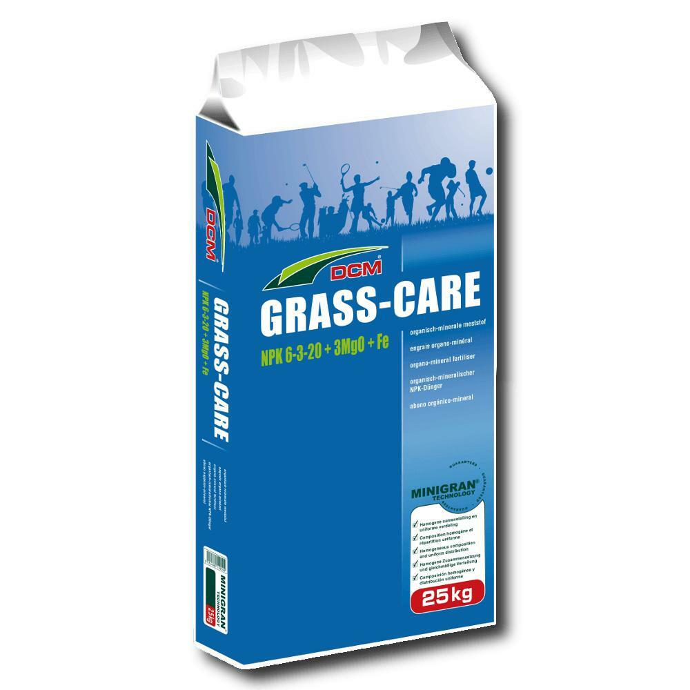 DCM engrais pour gazon d'automne Grass Care 25 kg fertilisant longue durée pelouse