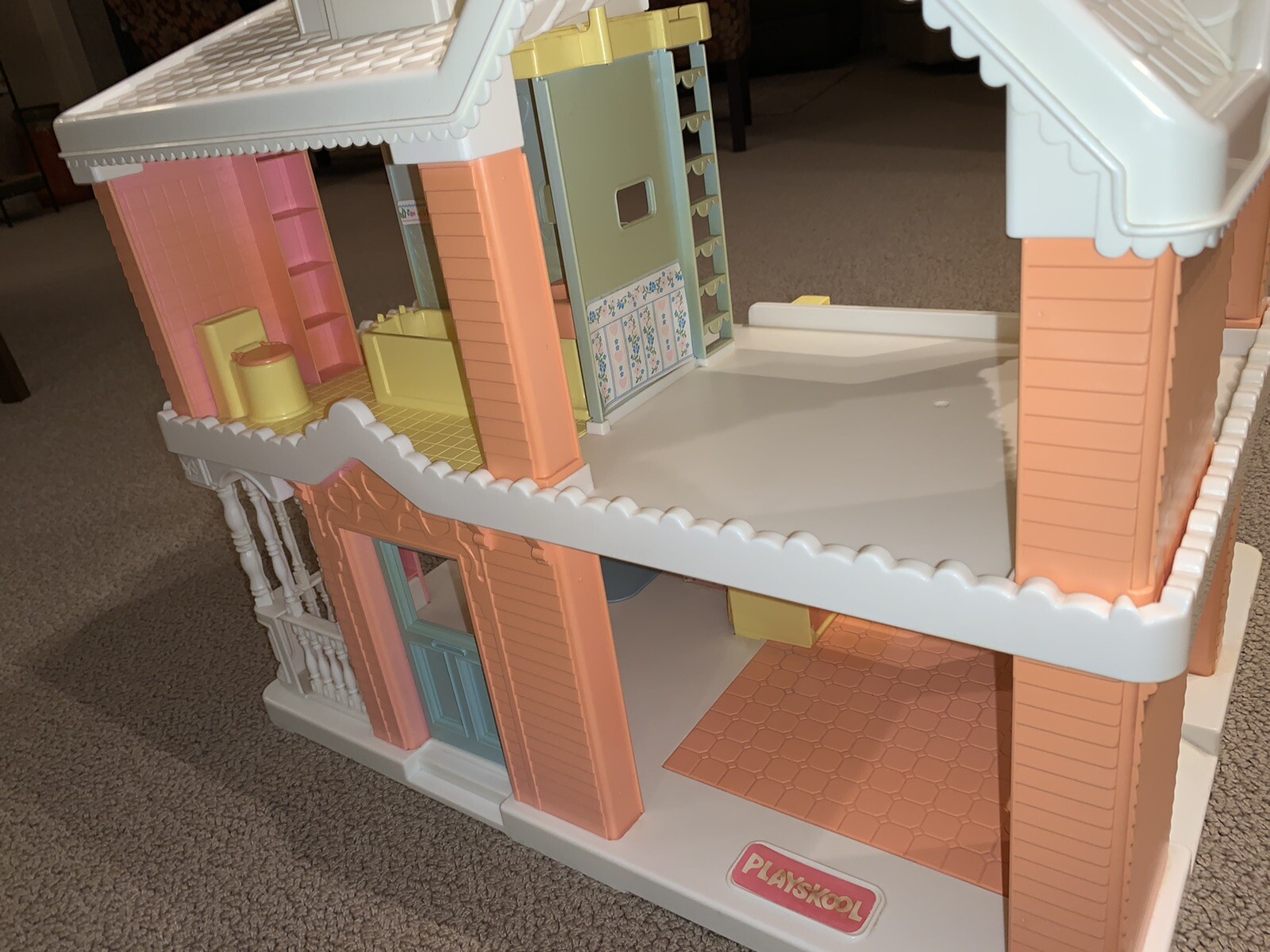 playskool victorian dollhouse 1991