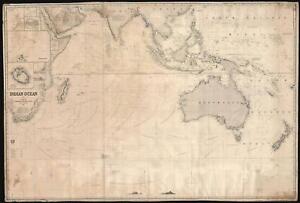 Nautical Chart Indian Ocean