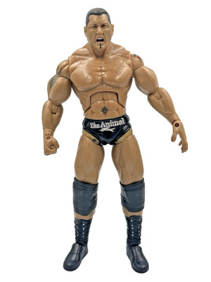 WWE Jakks Pacific Batista The Animal Deluxe Aggression Wrestling Loose Figure