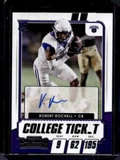 2021 Panini Contenders Draft Picks #241 Robert Rochell ROOKIE RC Auto K02