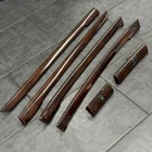 BMW 7 Series E38 Original Wood Trim Set Brown Door Panel Veneer Walnut