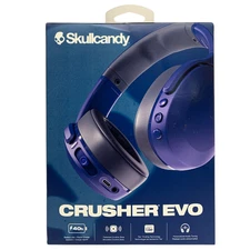 Skullcandy Crusher Evo Wireless Bluetooth Headhones, Flat-Folding OverEar