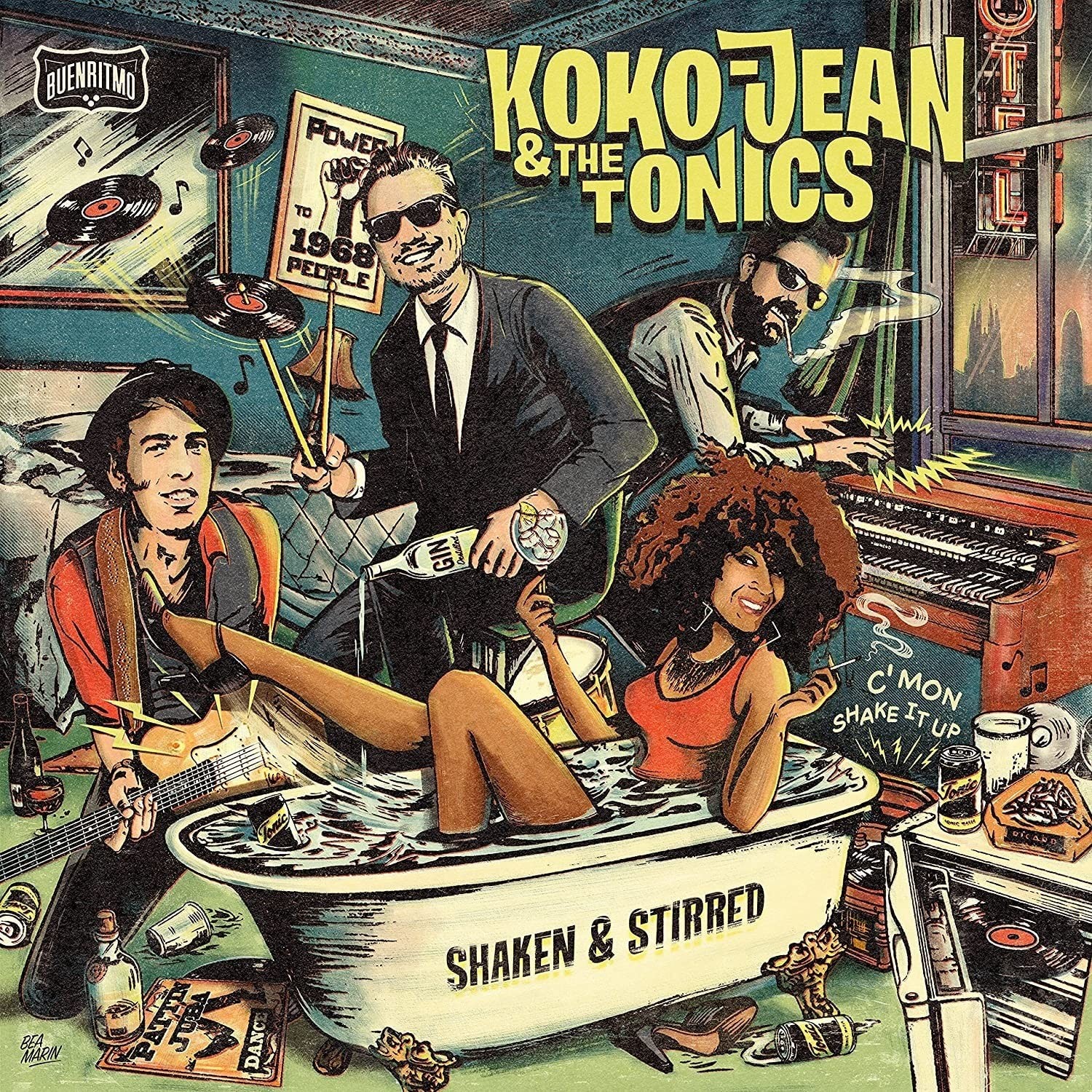 Koko-Jean & the Tonics Shaken & Stirrored (CD) (ИМПОРТ ИЗ Великобритании)