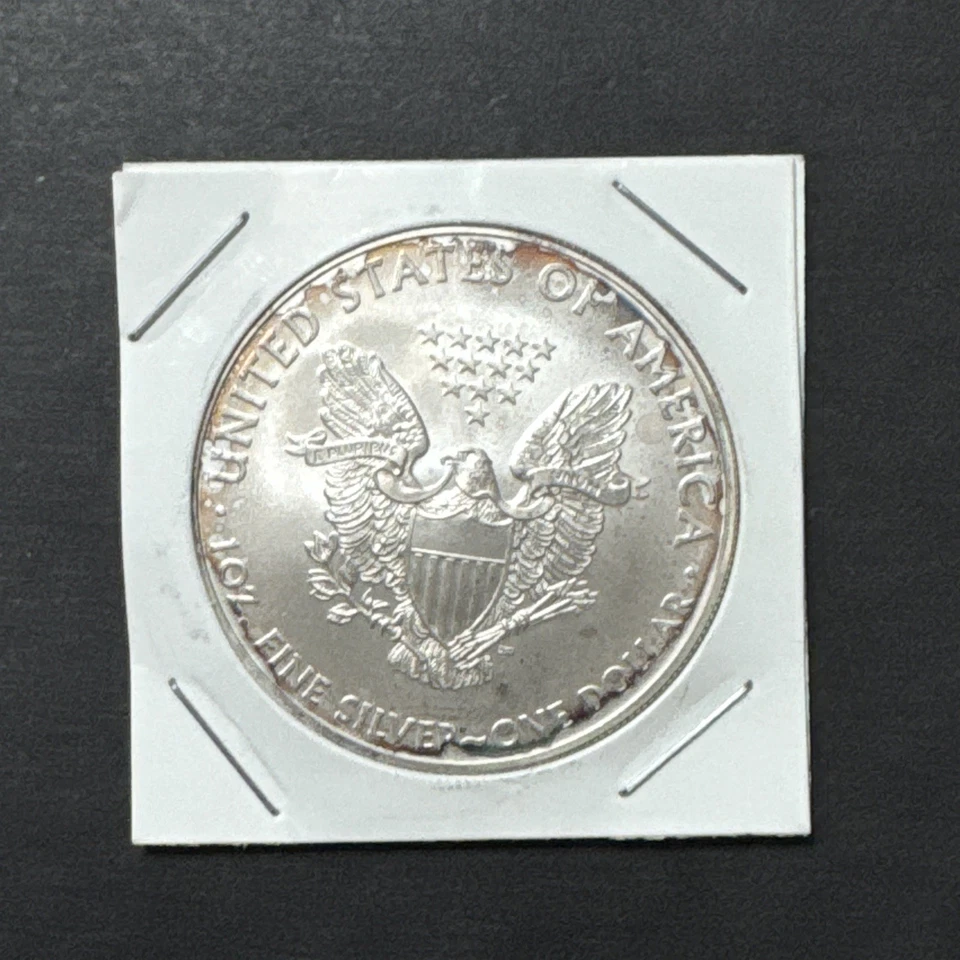 2008 Walking Liberty Silver Dollar Uncirculated Beautiful Collectible US Coin - Image 2 of 2