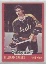 1973-74 O-Pee-Chee Dark Back Hilliard Graves #110 0u2j