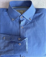 Venti klassisches Herrenhemd blau Gr. M 39/40 slim fit