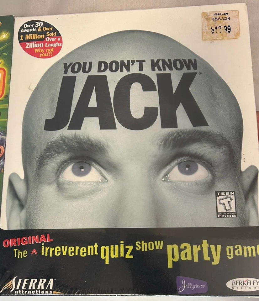 Vintage You  Don't Know Jack and Head Rush Combo Big Box Game -NEW and SEALED!! - Image 3 of 4
