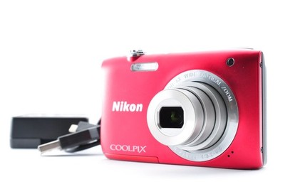 Nikon COOLPIX S2900 レッド Nikon Coolpix S2900 Red Excellent+++ Digital Camera Z2179 | eBay