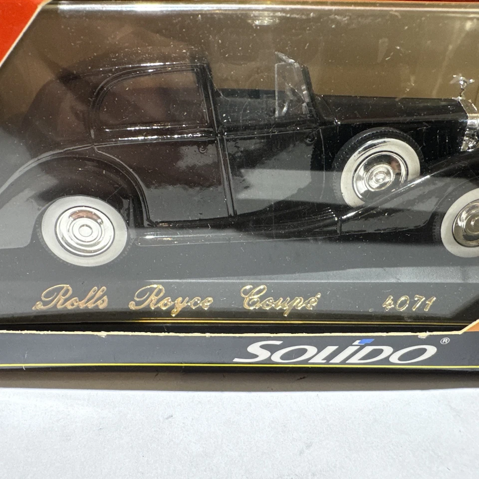 Solido L’Age d’Or 4071 Rolls Royce Coupé Black 1:43 w/ Box - Image 2 of 4