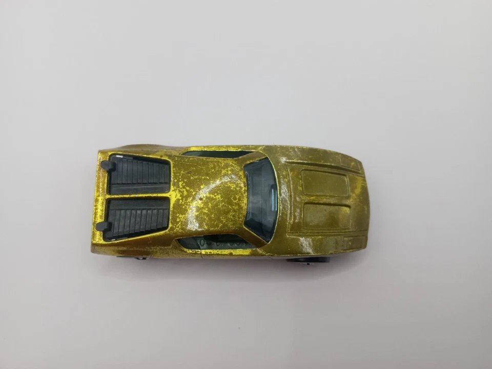 Hot Wheels Redline 1971 AMX/2 US Spectraflame amarillo Foto 2 de 4