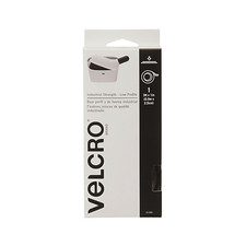 VELCRO Brand 91050 Industrial Strength Fastening Tape, Low Profile, Black, 3 Ft.