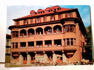Kufstein / Tirol / Österreich. Hotel Egger. Alte AK farbig, ungel. ca 70 / 80ger
