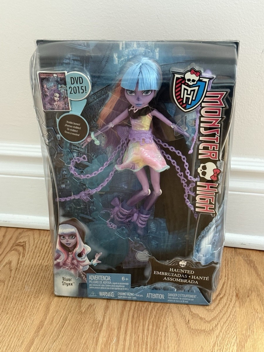 rosy monster アルガンハグティ(1枚のみ) Monster High Haunted G1 Student Spirits River Styxx NIB HTF RARE