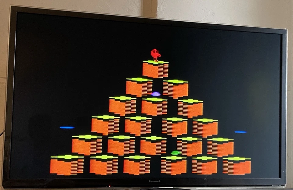 Q*Bert by Parker, Atari 2600, 1983 Authentic, Cartridge Only, Tested. - Image 4 of 4