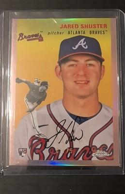 2023 Topps Chrome Platinum Anniversary - Jared Shuster #202 Rose Gold Refractor