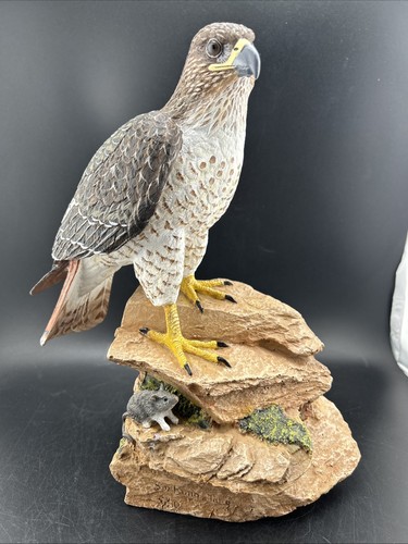 Second Nature Design Eagle on a Rock #279/1250 Signed Siu Hung Tang