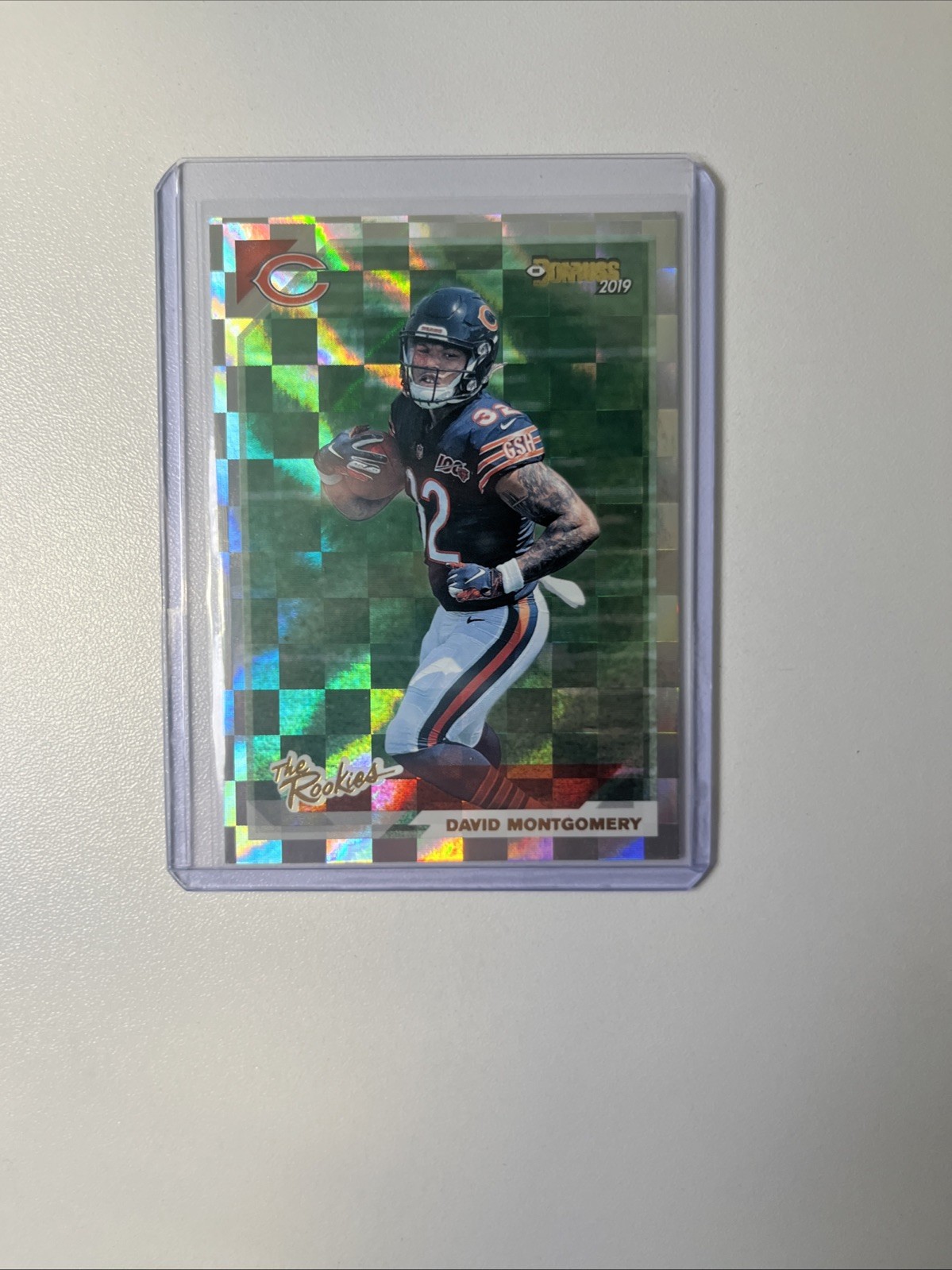 2019 Panini Donruss - The Rookies David Montgomery #TR-11 (RC)