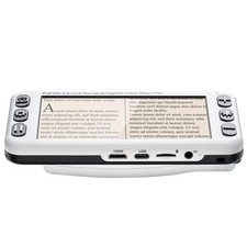 Uimoso Portable Digital Magnifier 5" HD Electronic Video Magnifier 2X - 48X Zoom