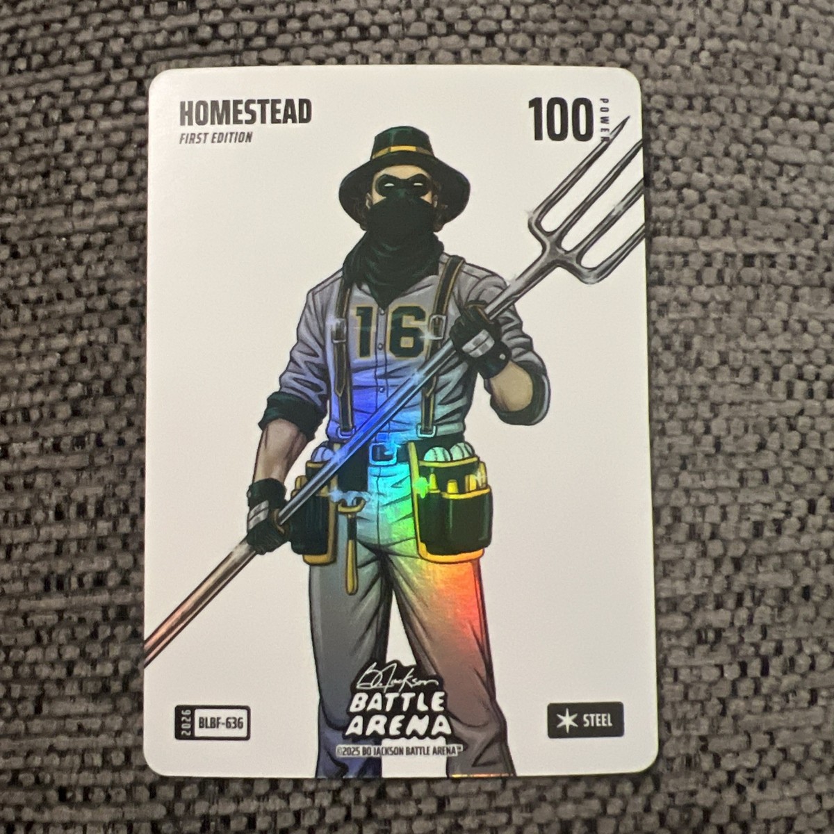 2026 Bo Jackson Battle Arena Homestead `Nick Kurtz` Blizzard Battlefoil BLBF-636