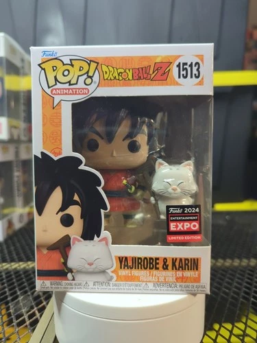 Funko Pop! : Dragon Ball - Yajirobe and Karin #1513 EE Limited Edition DAMAGE