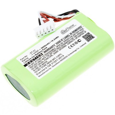7,4V Akku Li-Ion für Sony SRS-X3 SRS-XB2 SRS-XB20 - ersetzt ST-01 - 2600mAh