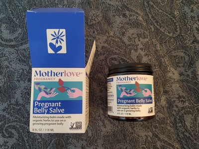 Mother Love Pregnant Belly Salve - Moisturizing Balm 4 Oz /  New - Exp 7/2026