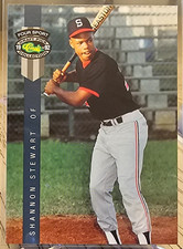 1992 Classic Four Sport Draft Pick Shannon Stewart #239 Toronto Blue Jays