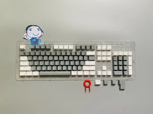 Backlit ABS Keycap Set for 104-Key Mechanical Keyboards
