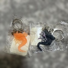 GODZILLA Godzilla 2000 Millennium Keychain Set of 2