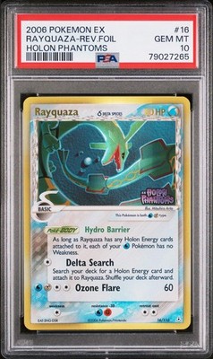Pokemon Rayquaza Reverse Holo 🔥POP 51🔥 Holon Phantoms PSA 10 | eBay