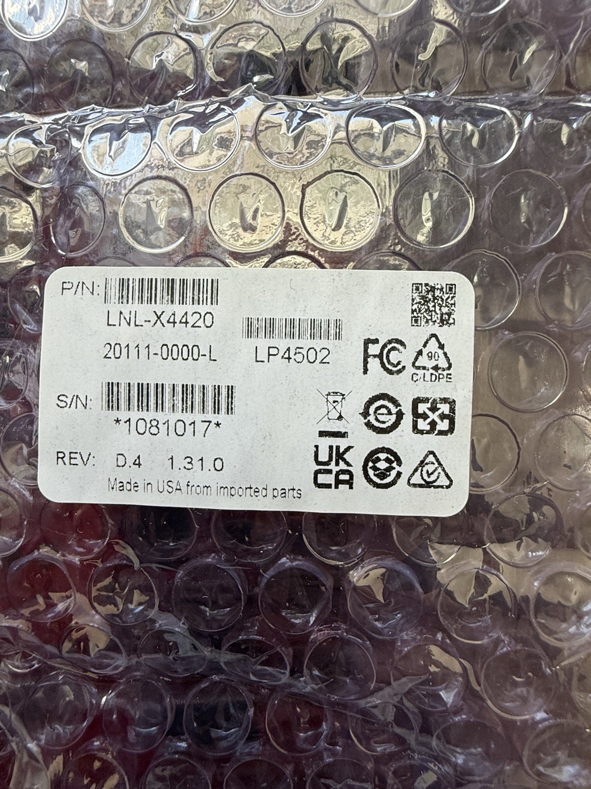 LenelS2 LNL-X4420 Advanced Dual Reader Controller Board 20111-0000-L