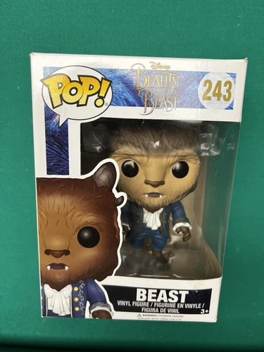 Funko Pop : #243 Disney Beauty and the Beast: Beast (flocked) (2017)