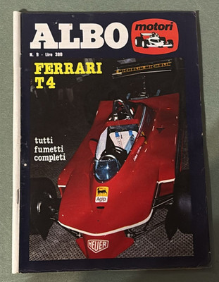 ALBO MOTORI N.9 VON 1979 - FERRARI T4 - VERLAG UNIVERSO