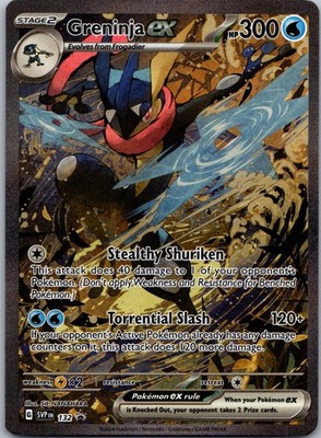 Greninja ex Promo SV: Scarlet & Violet Promo Cards 132 NM | eBay