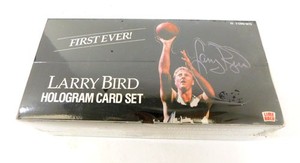 limited edition larry bird hologram card set Larry Bird Hologram Card Set
