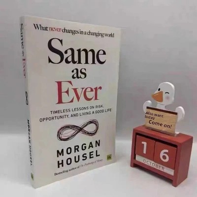 Same as Ever By Morgan Housel Book in English Paperback