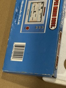 Nintendo Game And Watch - Super Mario Bros 1988 Tested With Original Box